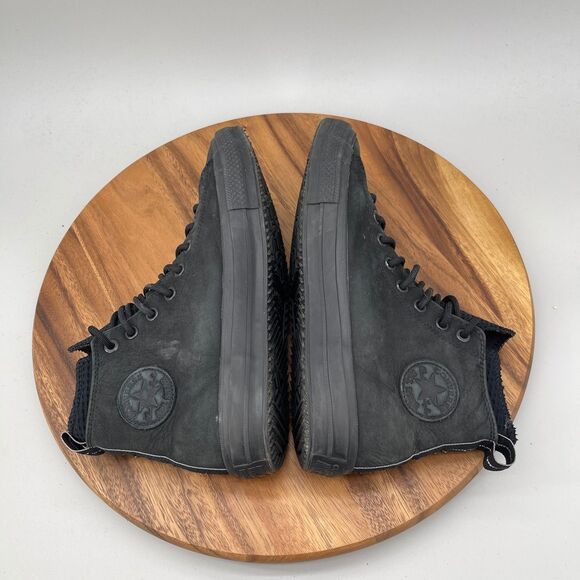 Converse Chuck Taylor All Star Shoes Waterproof Nubuck Trip Black Mens Size 9.5 main image 8